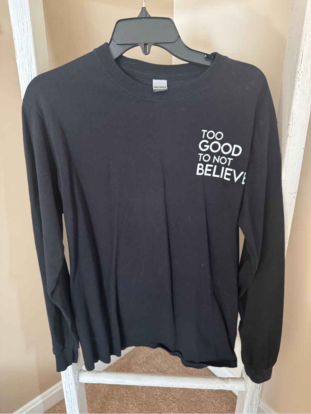 Christian Graphic Crewneck Long Sleeve